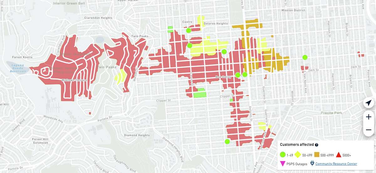 pg&e power outage