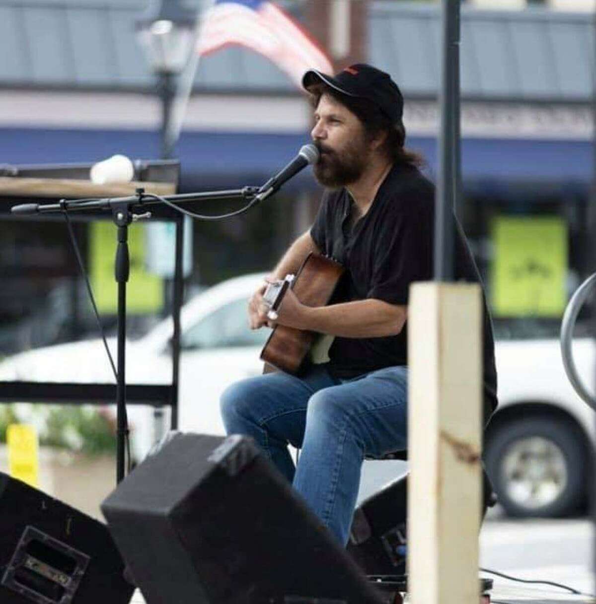 Vincent Rodriguez performing at The Silo