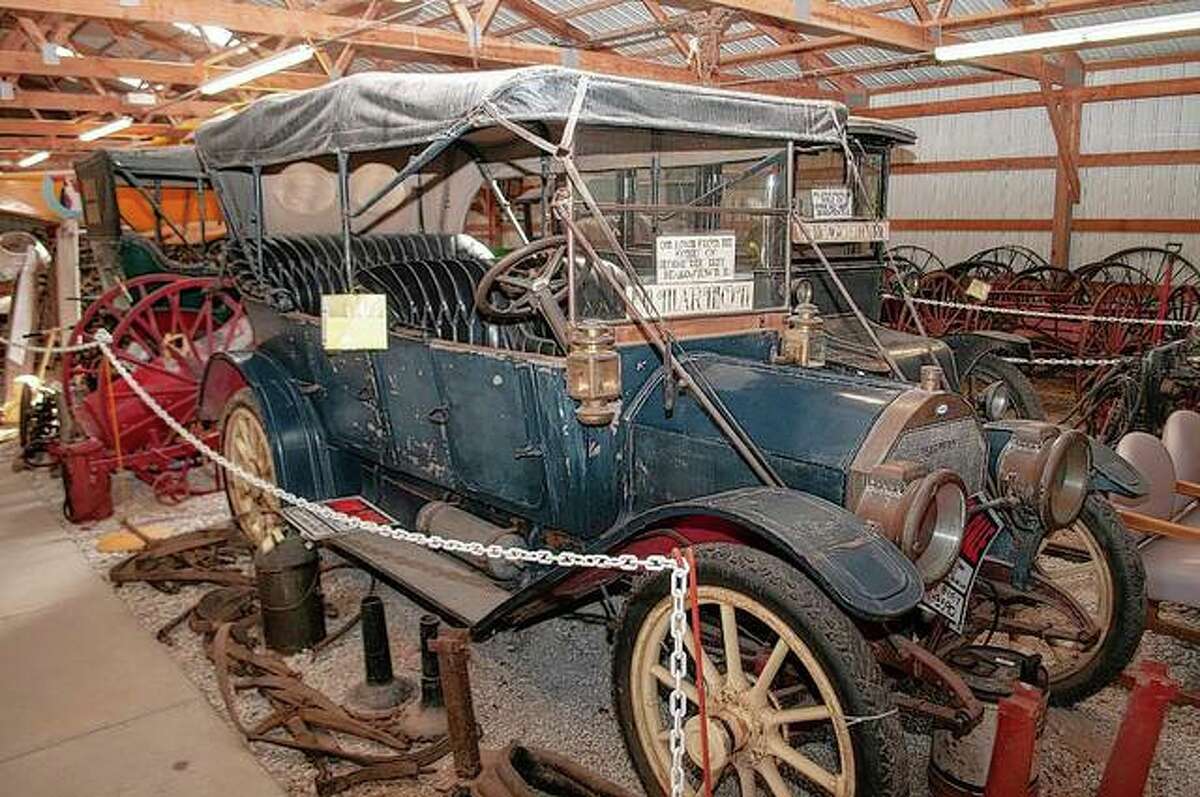 A car built in 1911 is one of many on display at Prairie Land Heritage Museum for visitors to view during the museum’s Fall Festival and Steam Show.