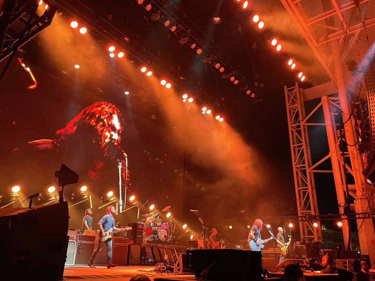 Foo Fighters performed at the Hartford HealthCare Amphitheater in Bridgeport, Conn. on Friday, Sept. 17, 2021.
