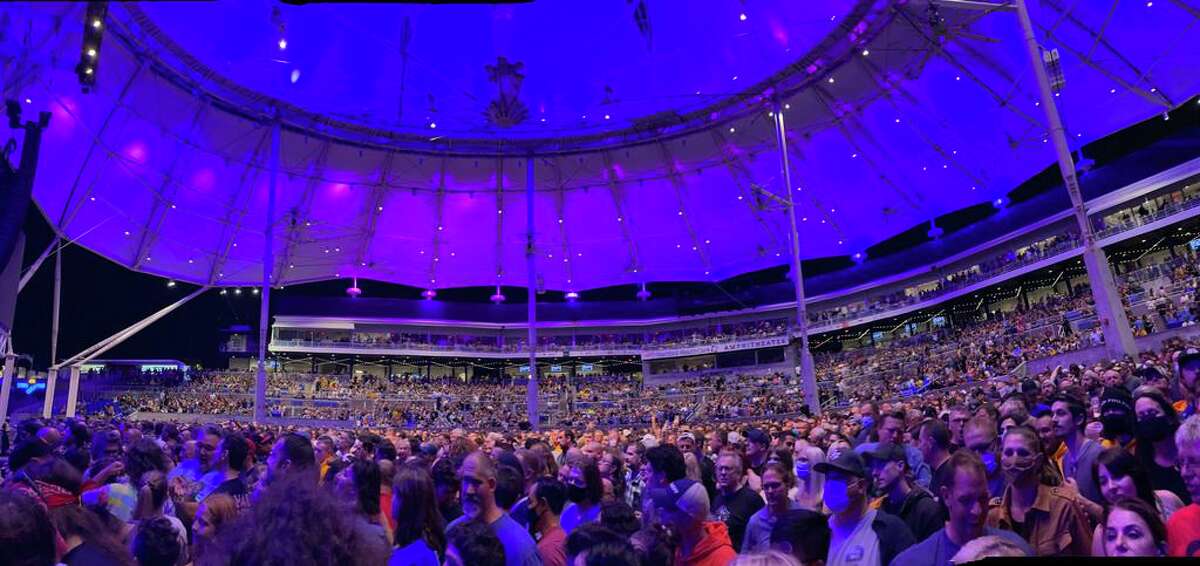 Foo Fighters performed at the Hartford HealthCare Amphitheater in Bridgeport on Friday, Sept. 17.