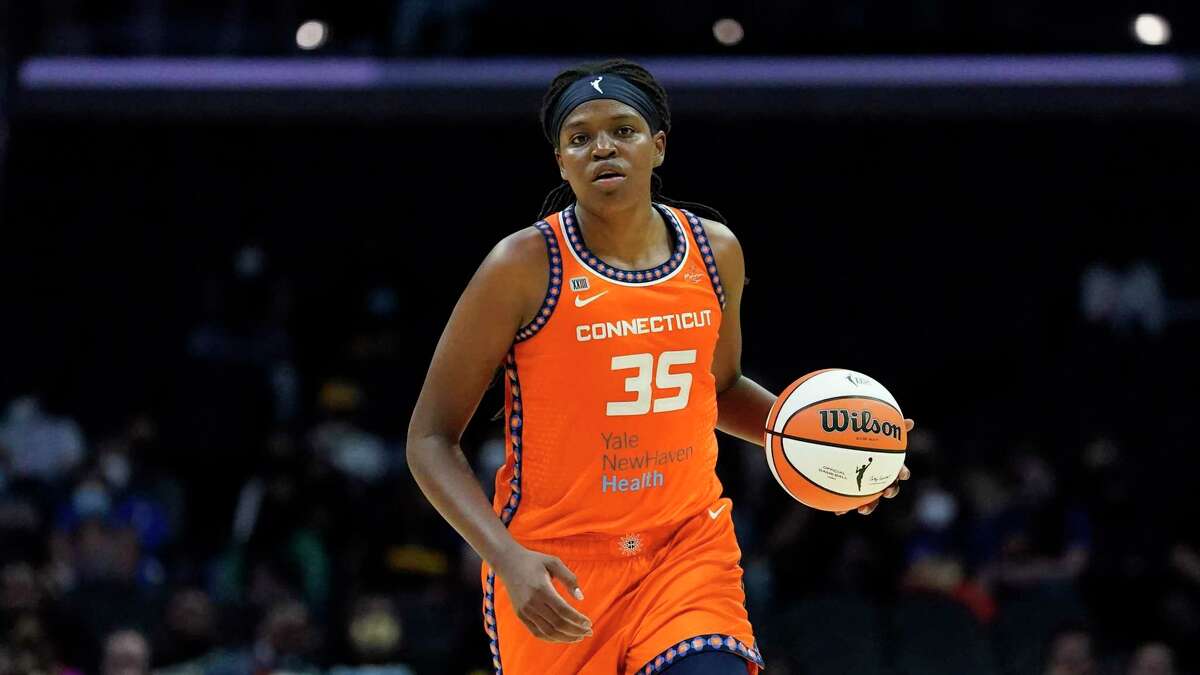 Forward Jonquel Jones and the Connecticut Sun enter the WNBA playoffs as the No. 1 overall seed.