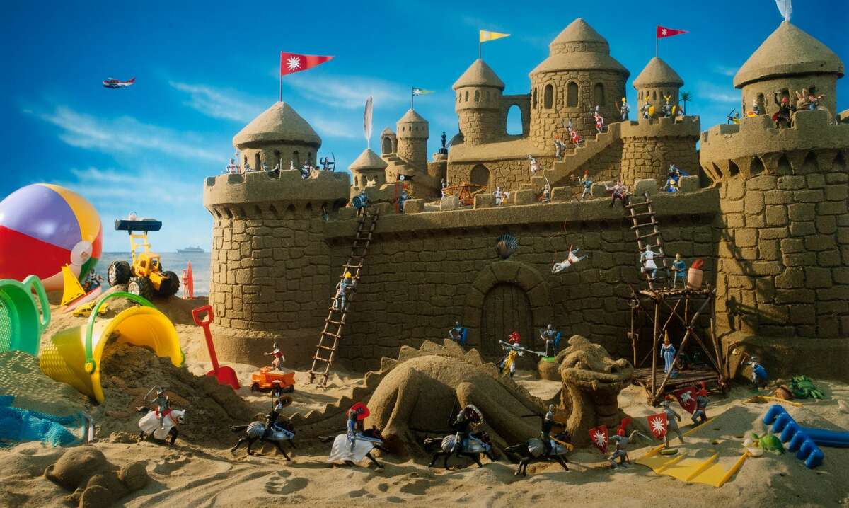 Walter Wick's "Sand Castle" from "I SPY Fantasy" published in 1994.