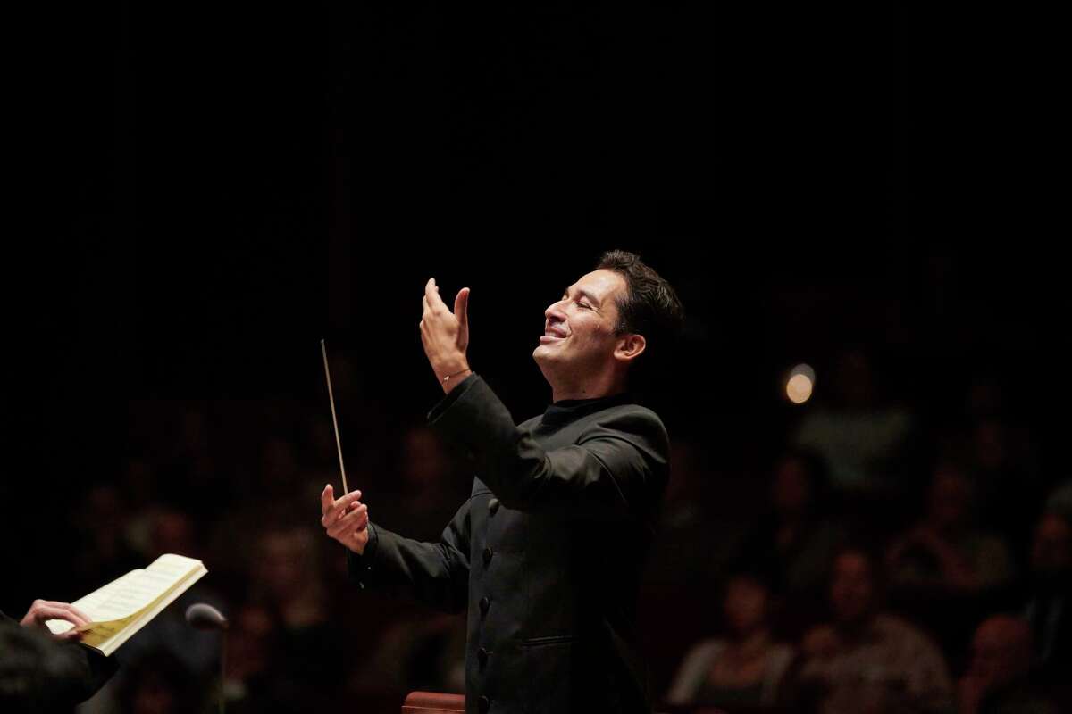 Houston Symphony conductor Andres Orozco-Estrada bids farewell to the orchestra with a program scheduled over two weeks in March.