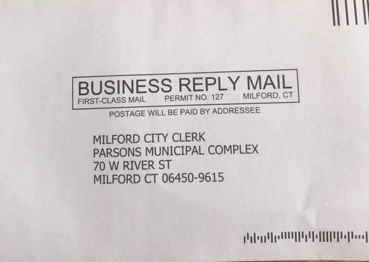 Incorrect zip codes were found on absentee ballot application return envelopes mailed to thousands of residents. The zip code on the return envelopes is 06450-9615, which is for the Meriden Post Office.