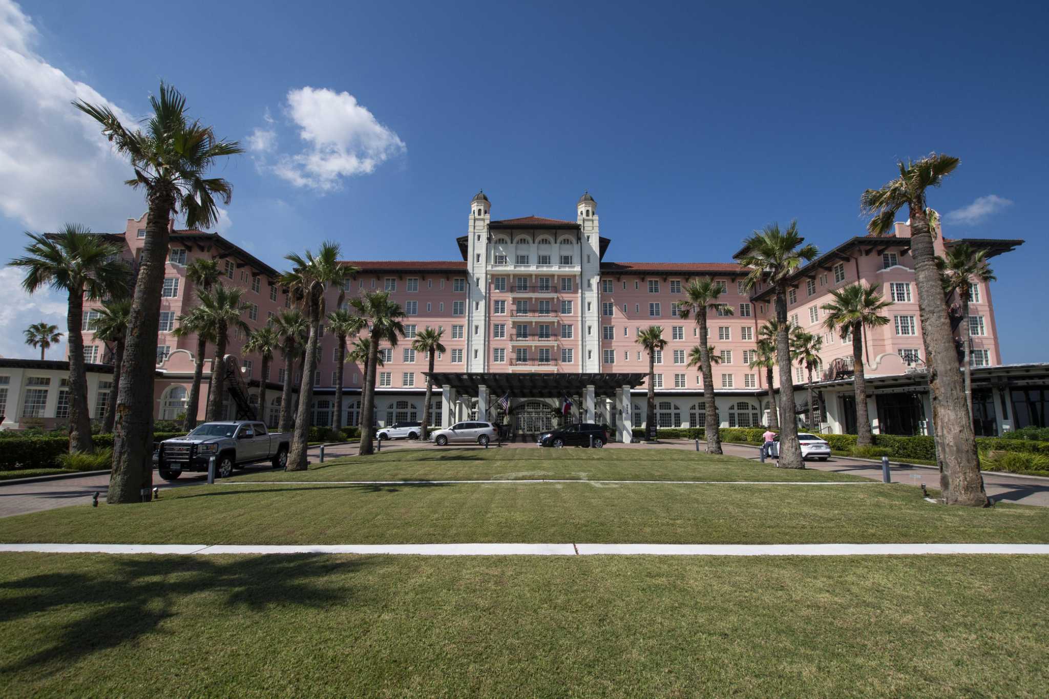 New owners are making their pink mark on the historic Galvez hotel