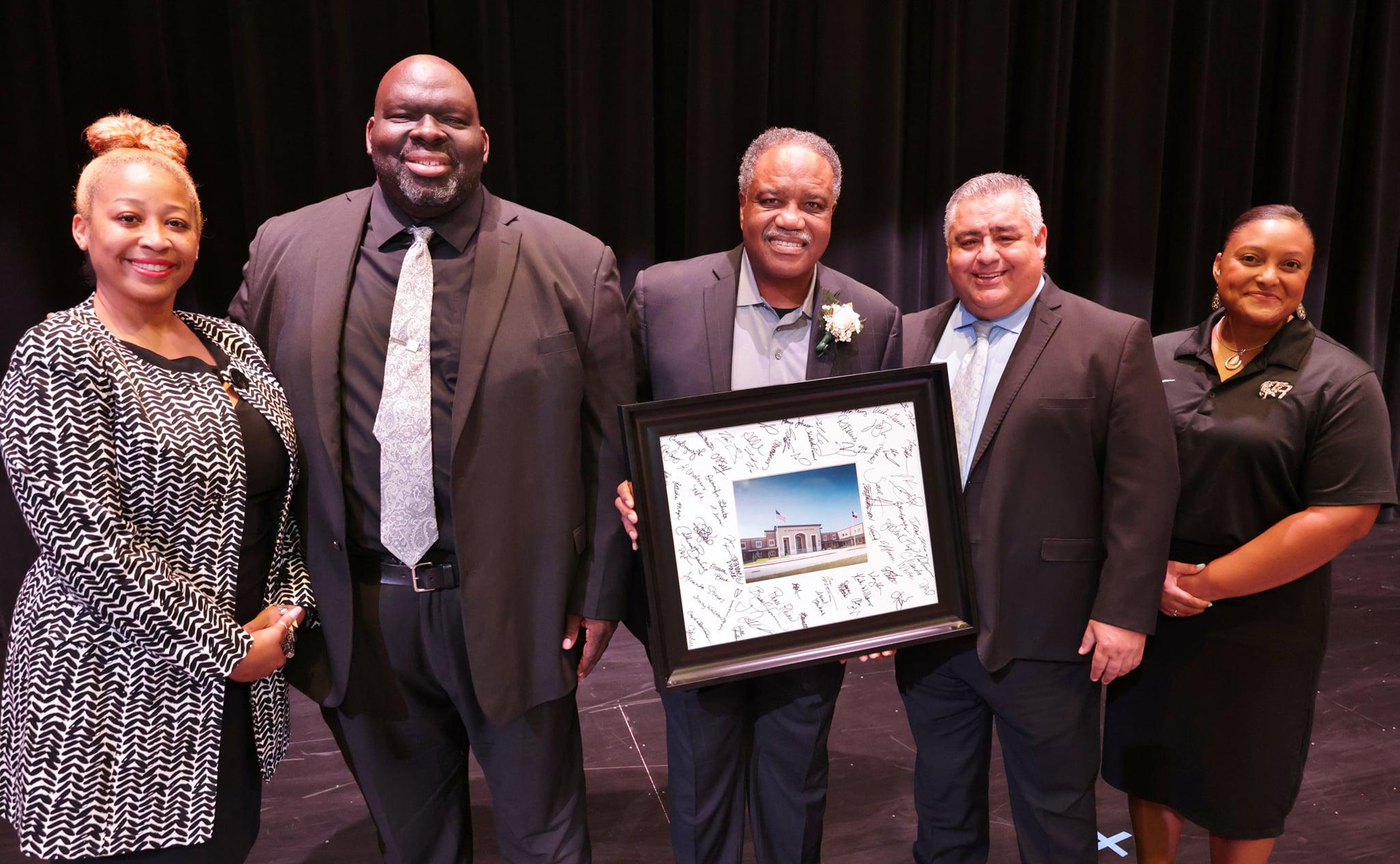 Lamar CISD’s Randle High School dedicated in honor of former superintendent