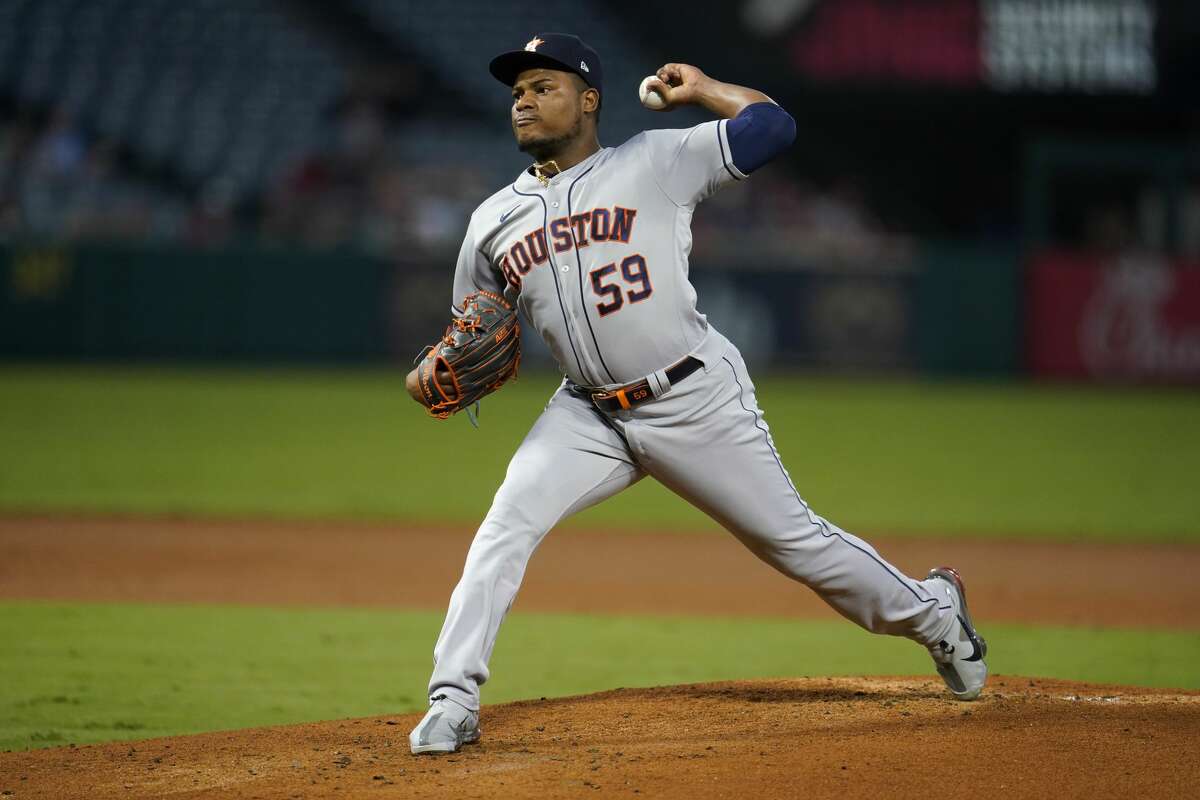 Astros obliterate Angels in series opener