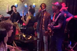 Maskless S.F. Mayor London Breed got down with legendary Bay Area musicians at indoor jazz club