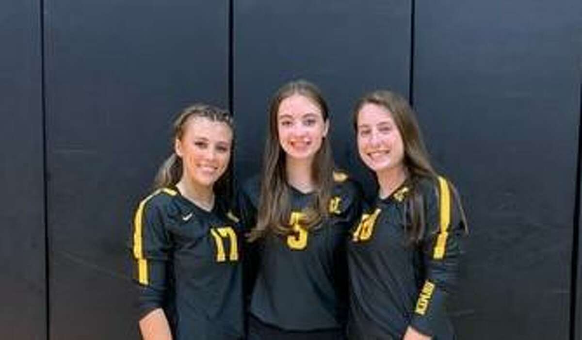 Sydney Simpson, Mackensie Ott and Grace Kantor are Law captains.