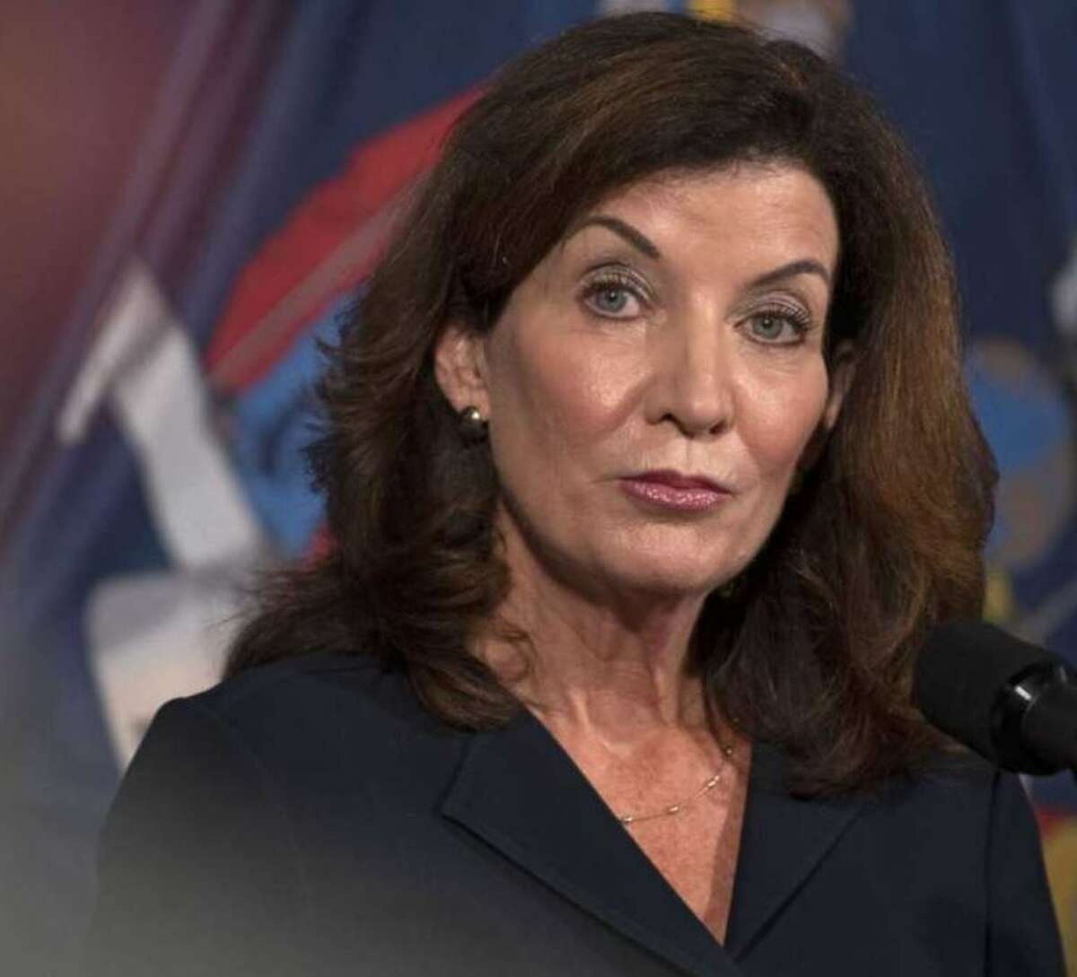 Gov. Kathy Hochul on Saturday, Sept. 25, released a plan to offset a worsening health care staffing shortage as a vaccination mandate nears on Monday. 