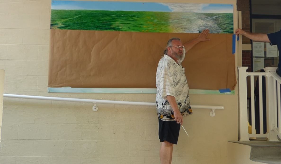 Marilla mural taking shape as township celebrates sesquicentennial