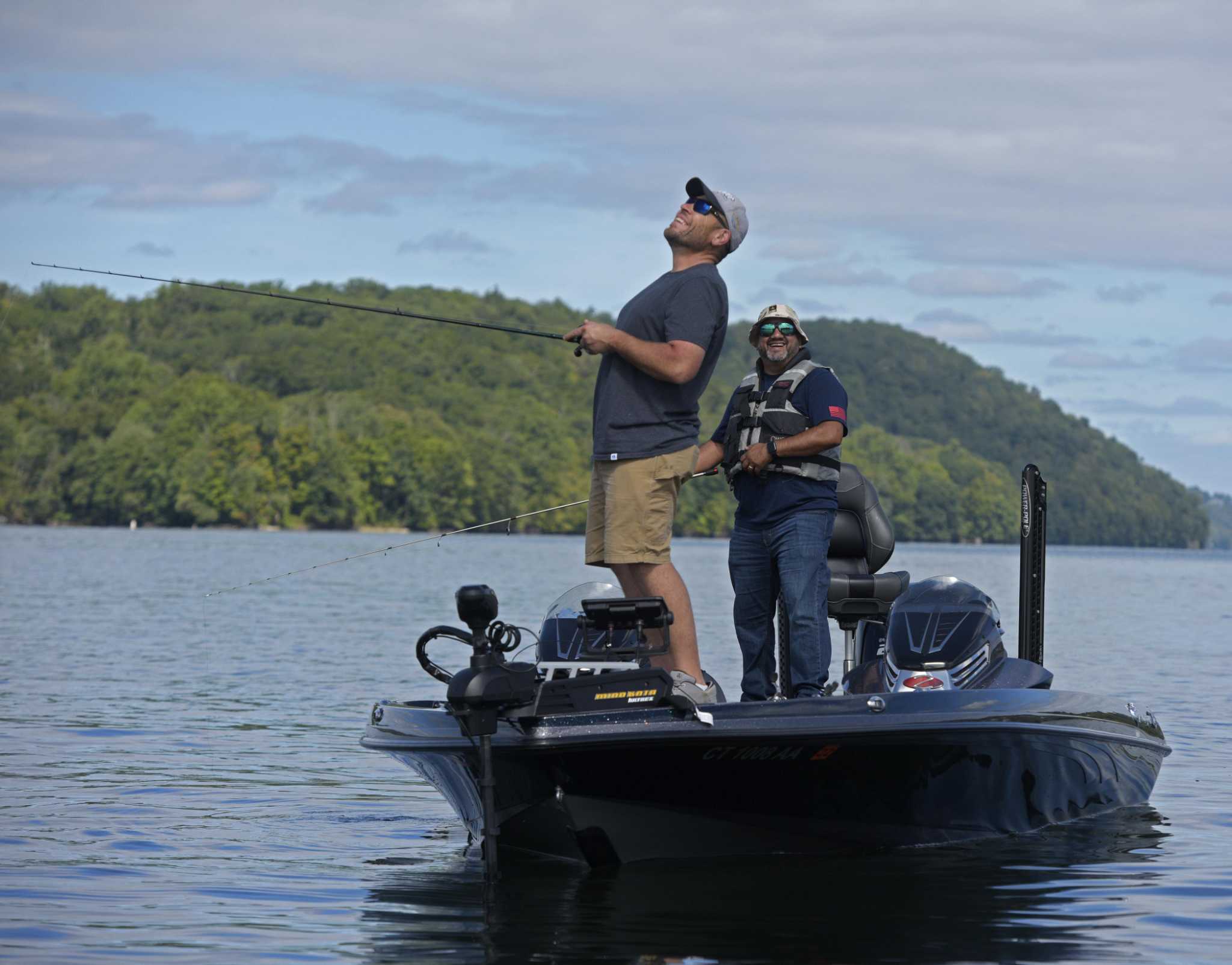 Out on Candlewood Lake, military vets find peace, and some big fish - Vimarsana News