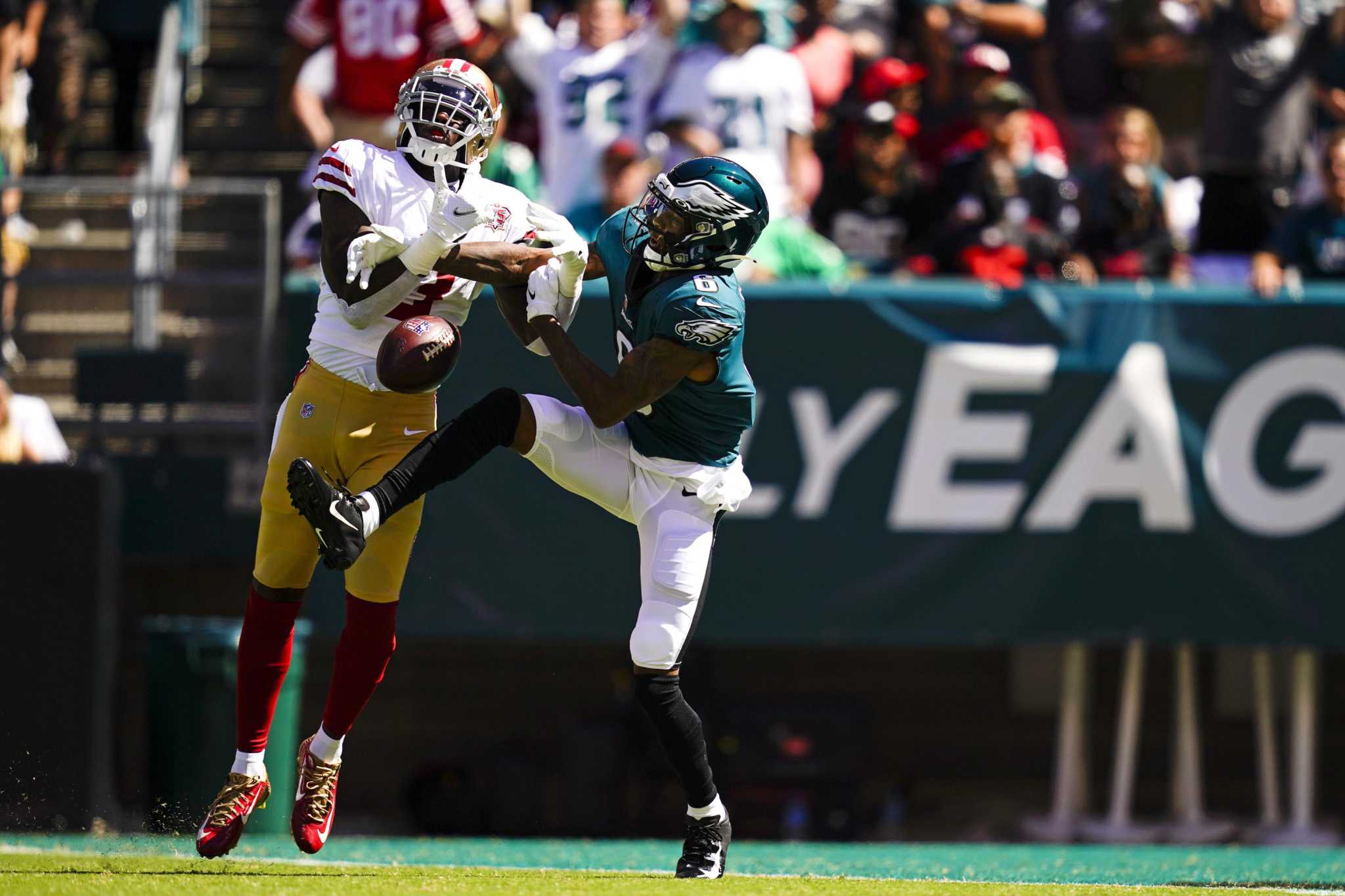 Eagles, Niners both aim for a 2-0 start