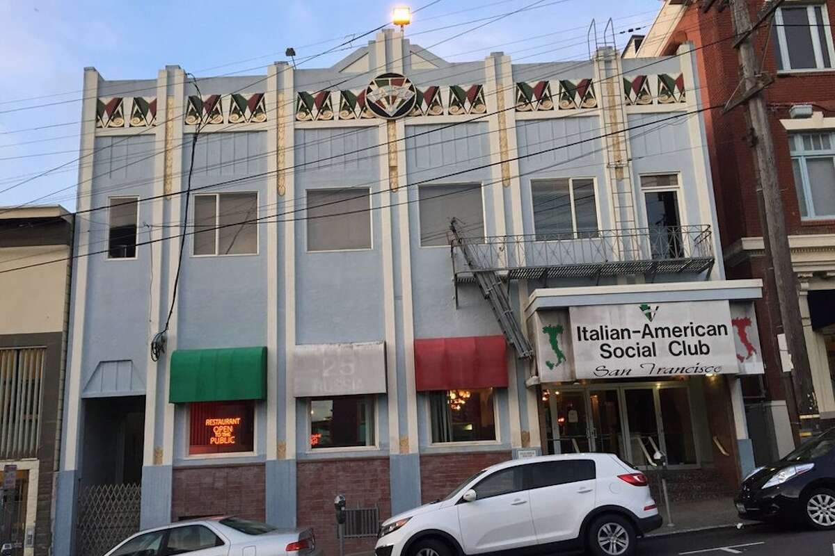The Italian-American Social Club is at 25 Russia Ave. in the Excelsior.