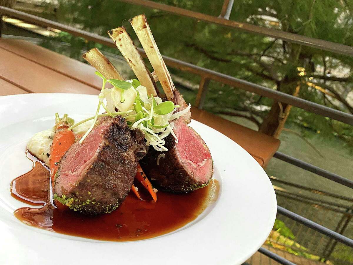 Grilled lamb chops with cheese grains and reduced mushroom veal are popular at Biga on the Banks.
