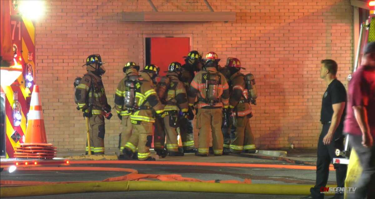 A fire severely damaged the American Legion South Houston Post 490’s interior Wednesday night, according to a fire official. 