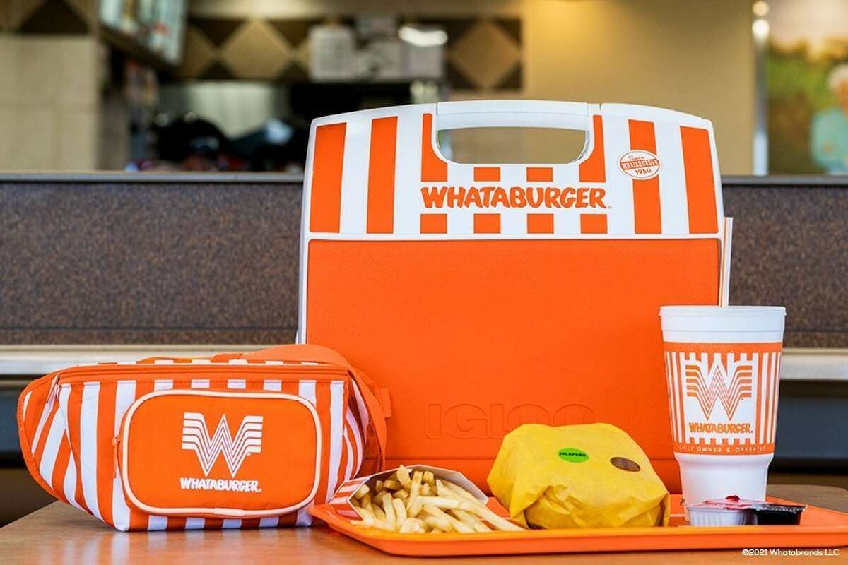 Whataburger's new merch is already available on Igloo's website. Even the fanny pack.   