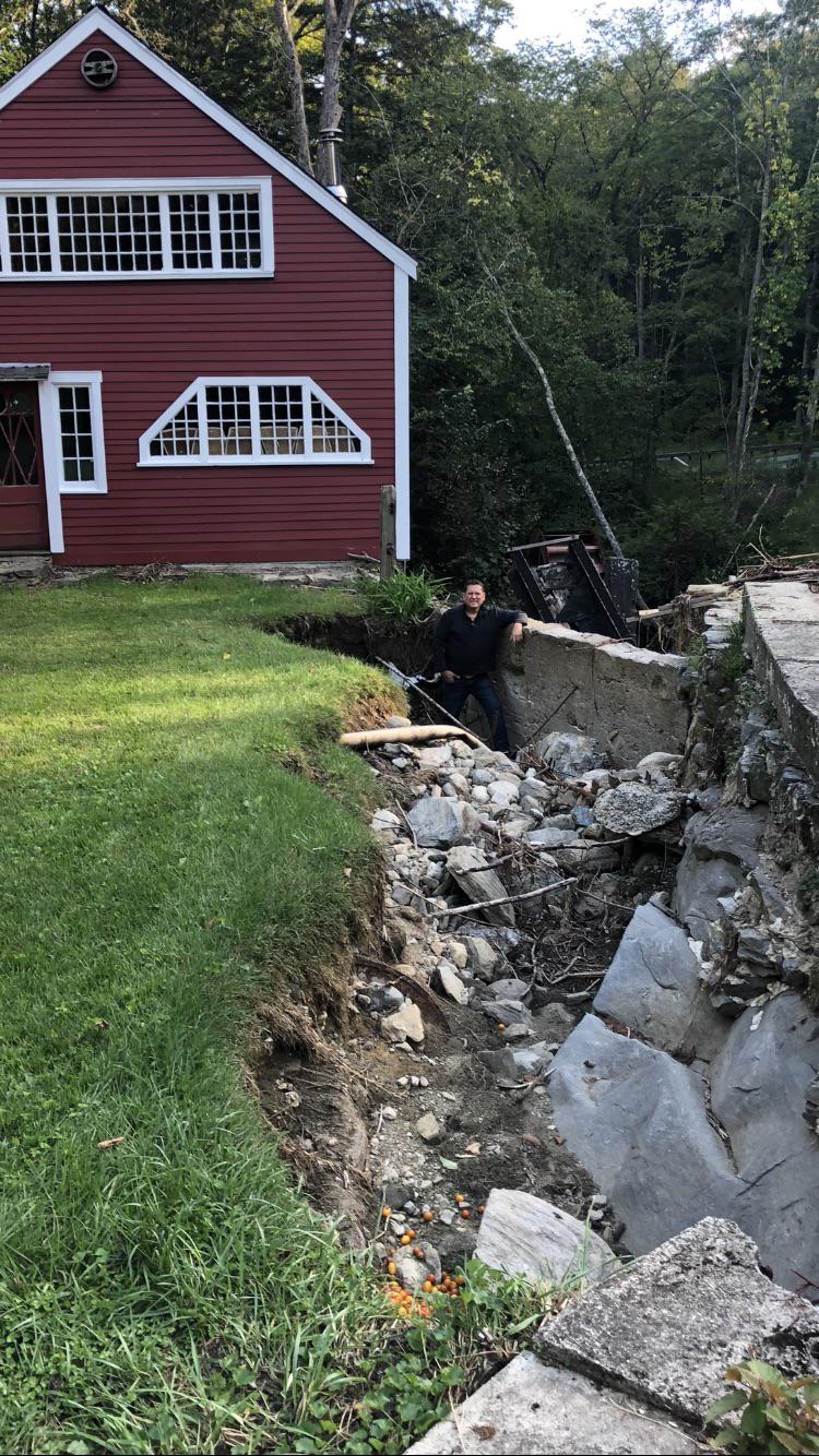 Owner of flooded historic Red Mill in Bridgewater seeks help for