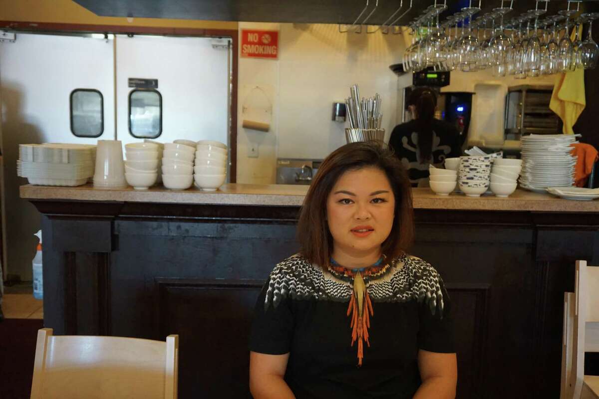 Mala Sichuan Bistro Owner Cori Xiong received a $10,000 grant for small business owners of color in Harris and Fort Bend counties through the Comcast RISE Investment Fund program. Pictured here at her China Town location in Houston, she encourages other small business owners to apply for the next round of 100 grants, totaling $1 million.
