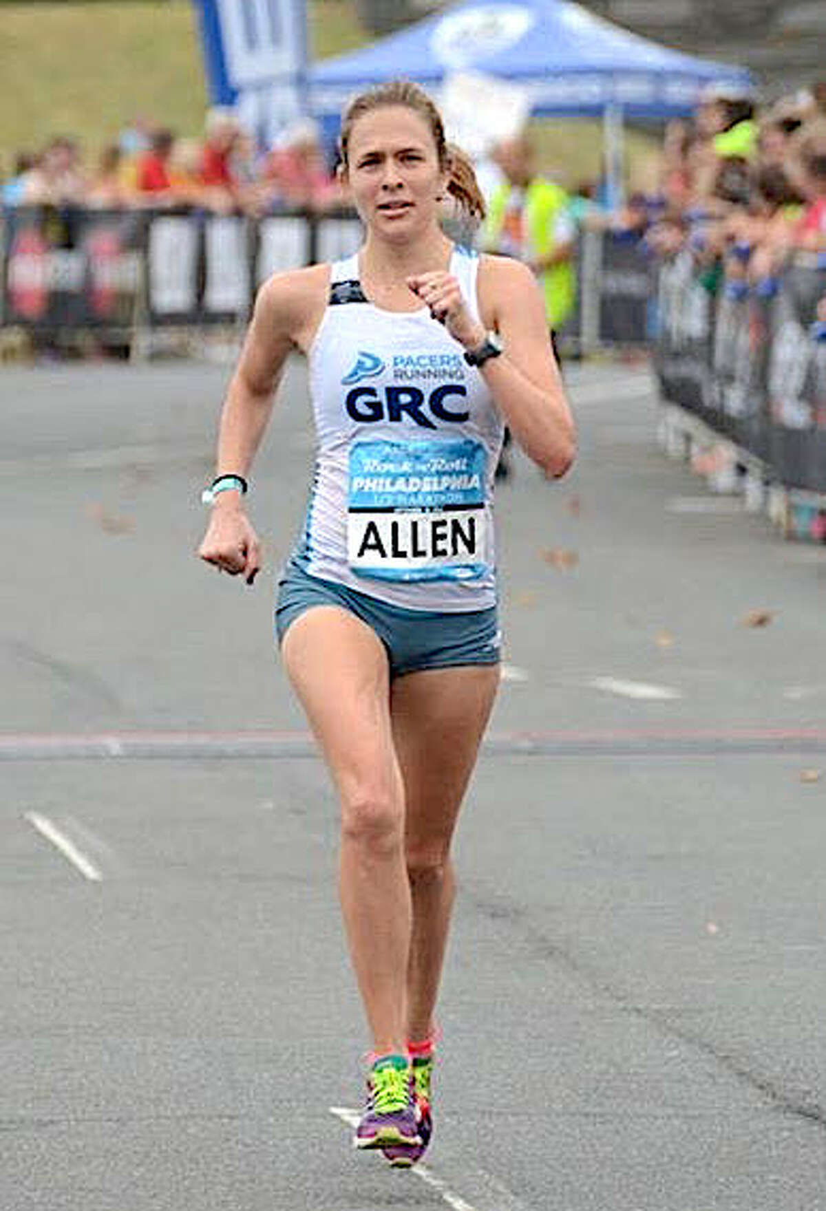 Distance runner Kerry Allen will be running her first race in 19 months at the Freihofer's Run for Women since dropping out at 21 miles in the U.S. Olympic marathon trials.