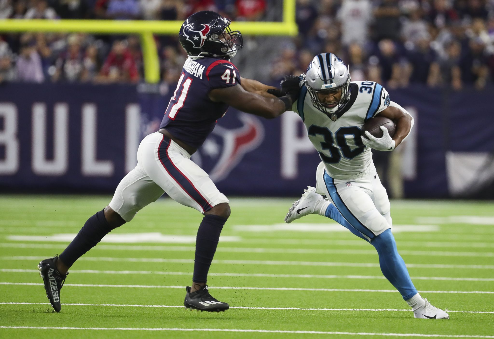 Texans' Zach Cunningham, Ross Blacklock on COVID list, out for Sunday