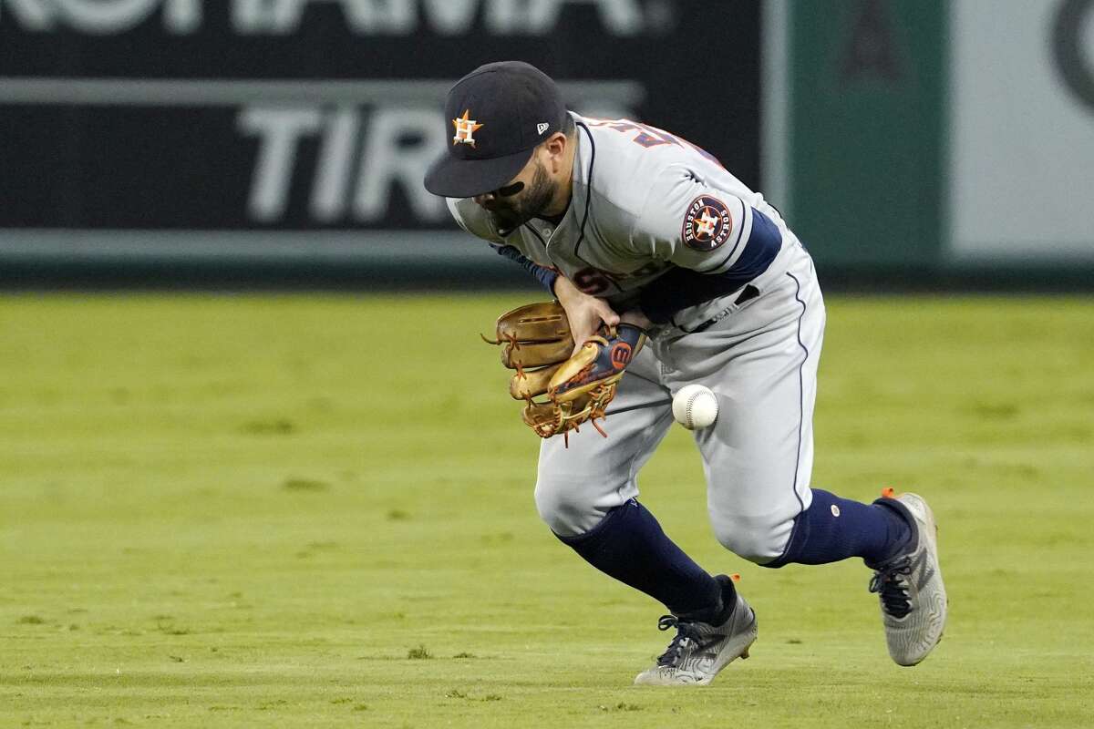 ANAHEIM, CA - SEPTEMBER 23: Houston Astros pitcher Lance McCullers Jr. (43)  pitching during a game against the Los Angels Angels played on September  23, 2021 at Angel Stadium in Anaheim, CA. (