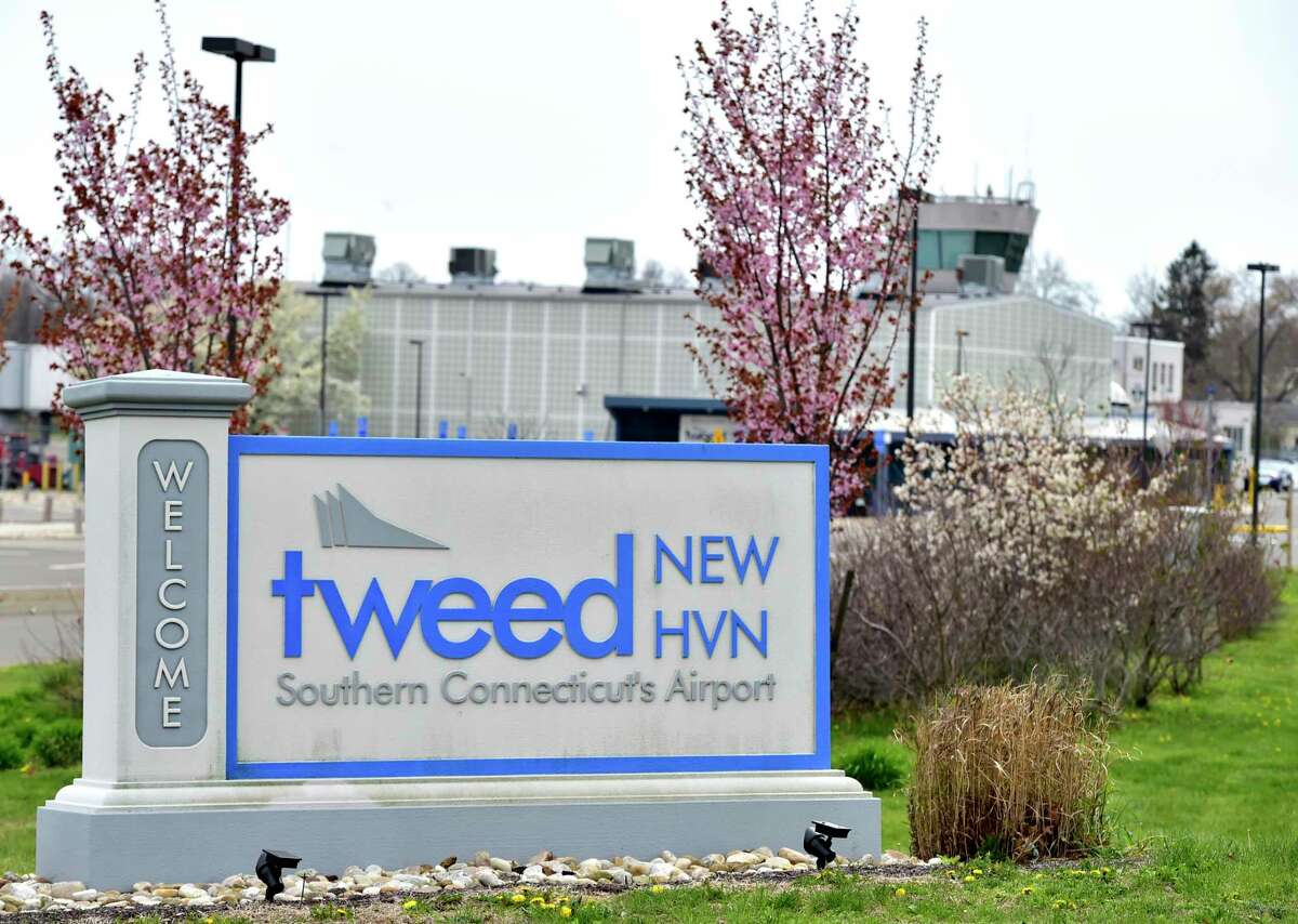 New Haven, Connecticut - Friday, April 17, 2020: Tweed New Haven Airport in New Haven.