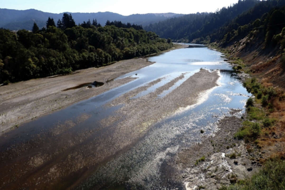 'This is historic' For at least a week, California's Eel River stopped flowing