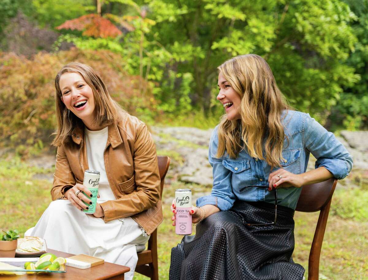Jennie Ripps, left, and Maria Littlefield, founders of Owl's Brew which has established a Connecticut headquarters in Stamford after a $9 million round of initial funding. (Promotional photo courtesy Owl's Brew)