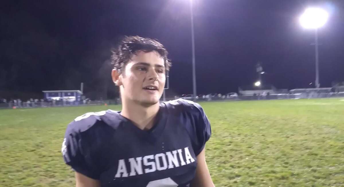 Streak endures Ansonia football goes ahead on Cassetti reception