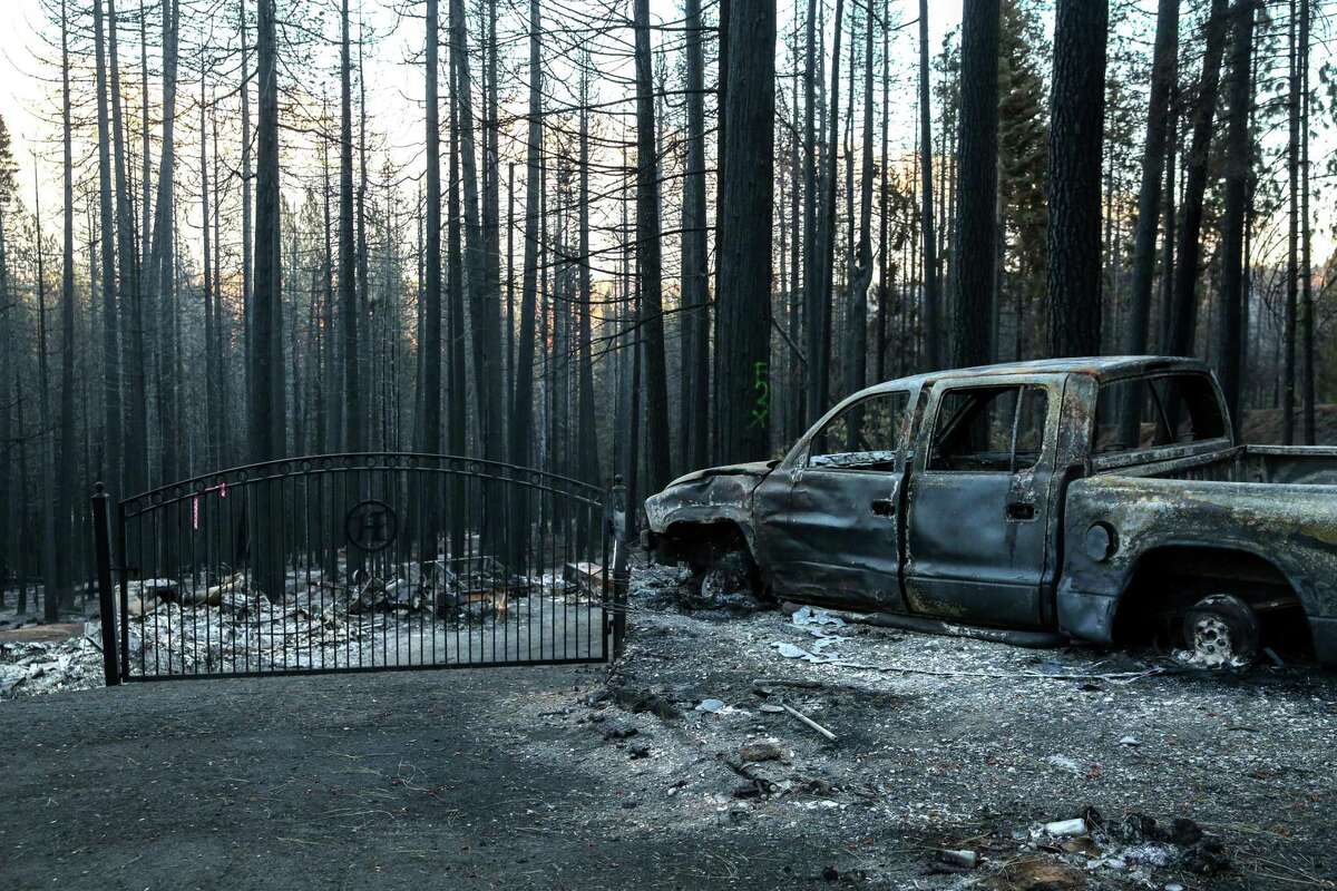 The Caldor Fire destroyed nearly twothirds of Grizzly Flats. Burned