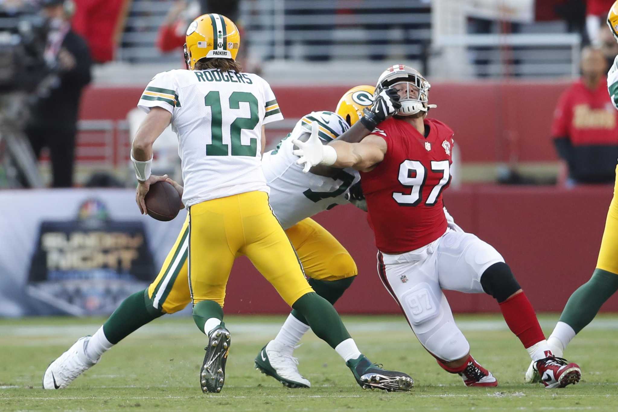 San Francisco 49ers use walk-off field goal to beat Aaron Rodgers