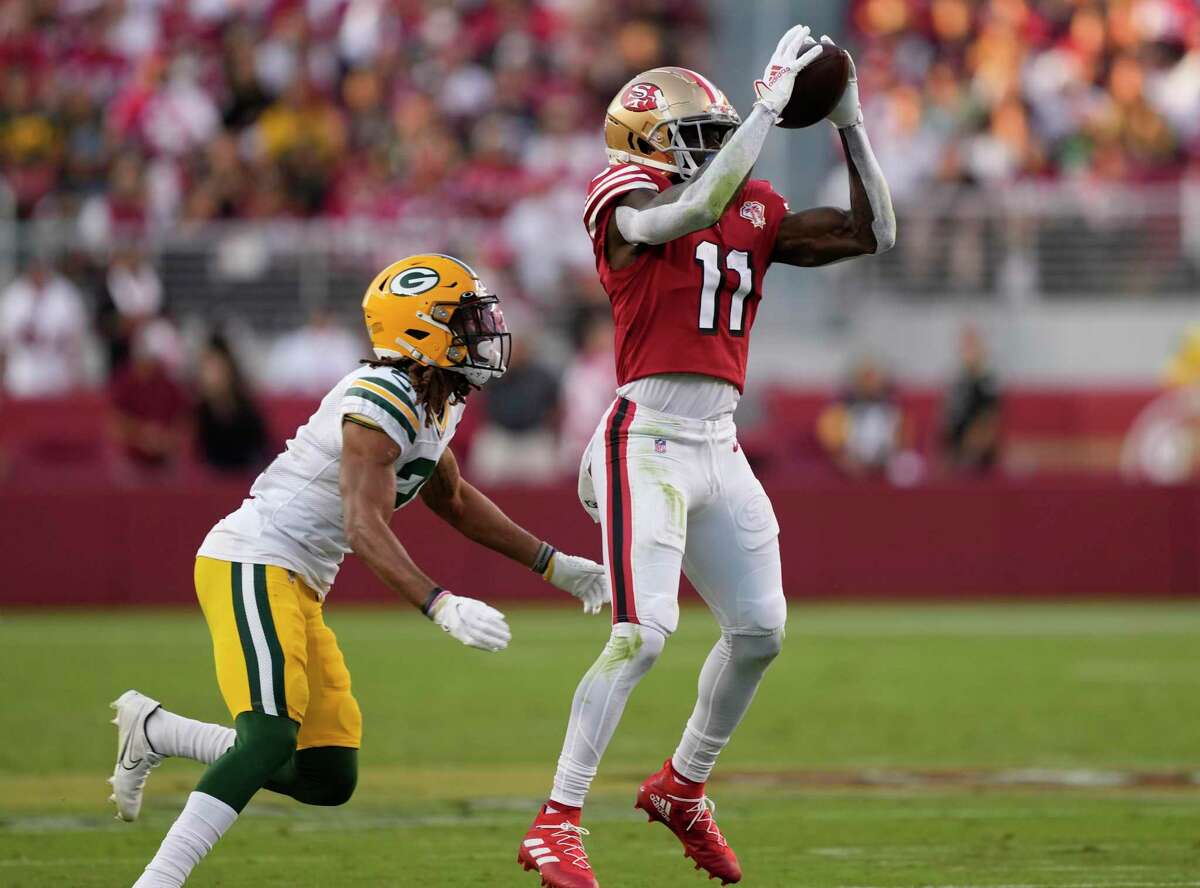 49ers-Jets: Watch rookie Brandon Aiyuk steal first NFL catch