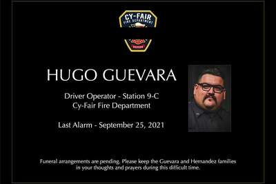 Cy-fair Fire Driver Operator Hugo Guevara Remembered For Big Heart