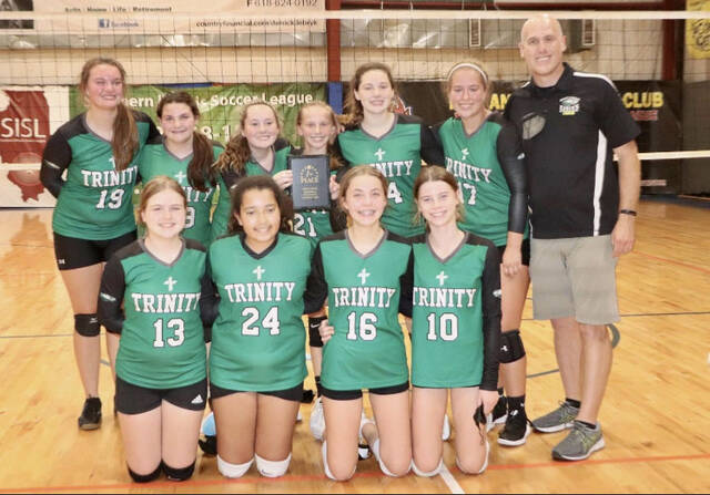 Trinity volleyball wins Holly Reeb Memorial Tournament