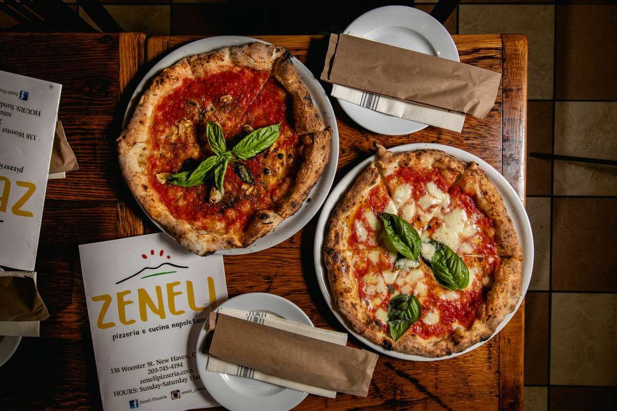 On New Haven's Wooster Street, Zeneli offers a different type of pizza