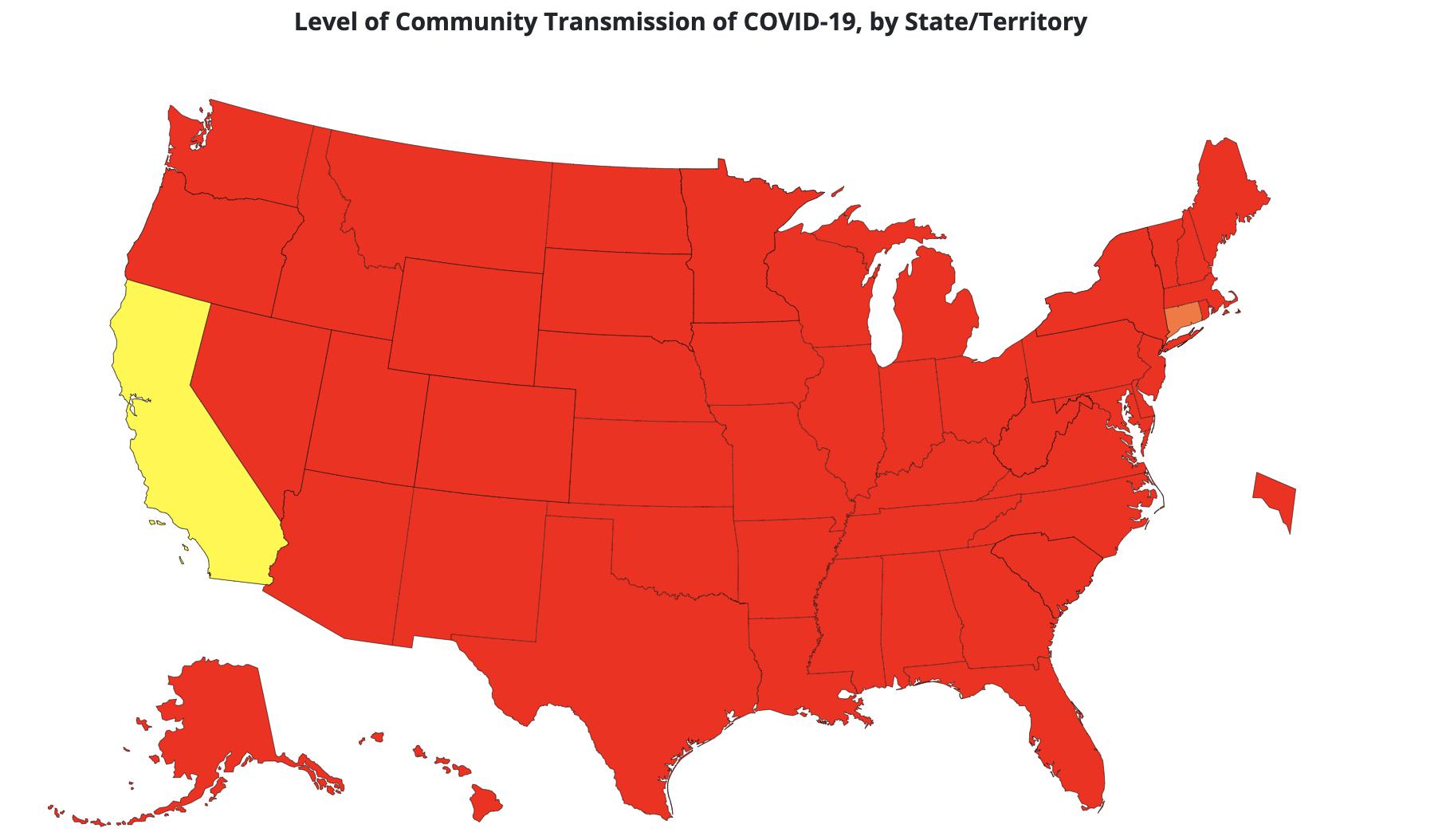Kalifornijoje vis dar yra žemiausi COVID rodikliai šalyje