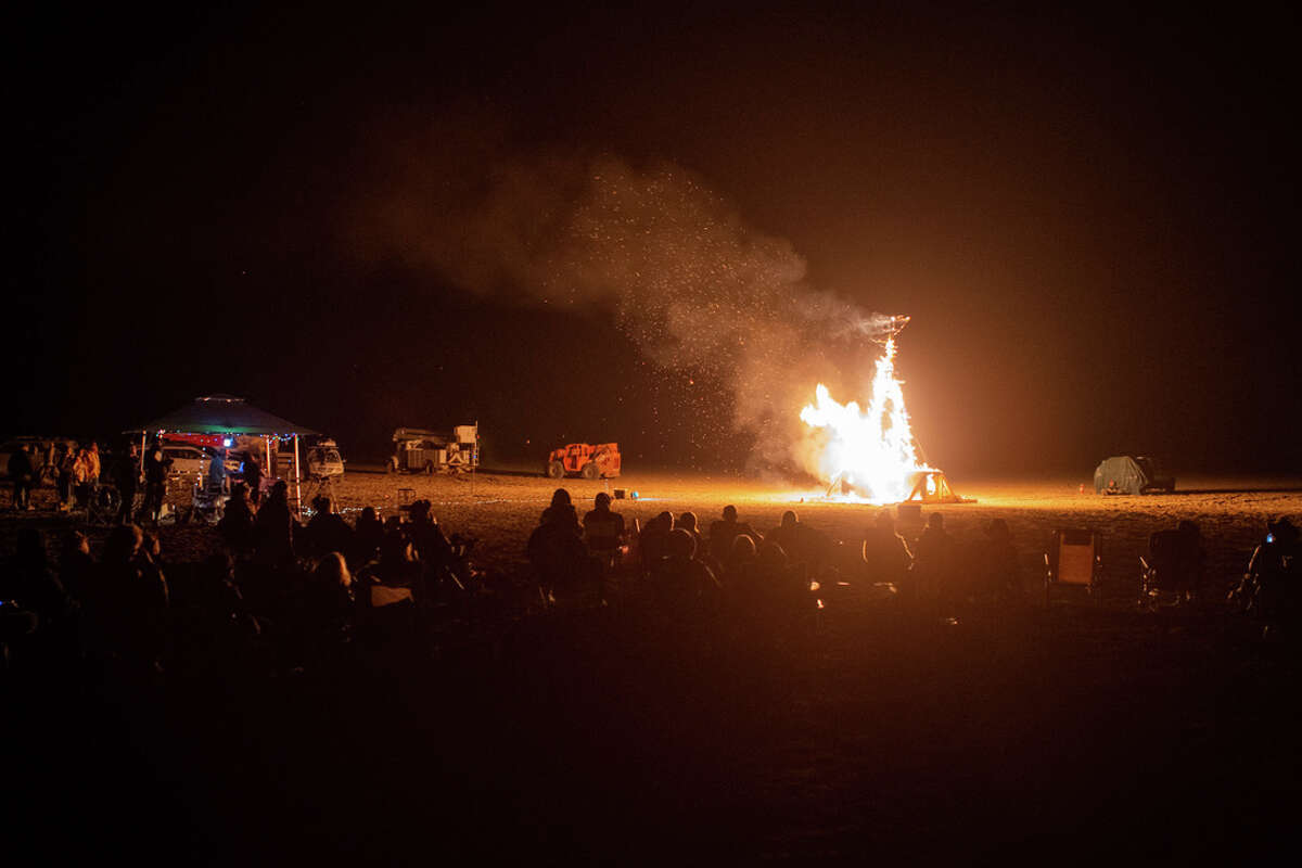 'Freedom to play with fire': A report from the rogue Burning Man event