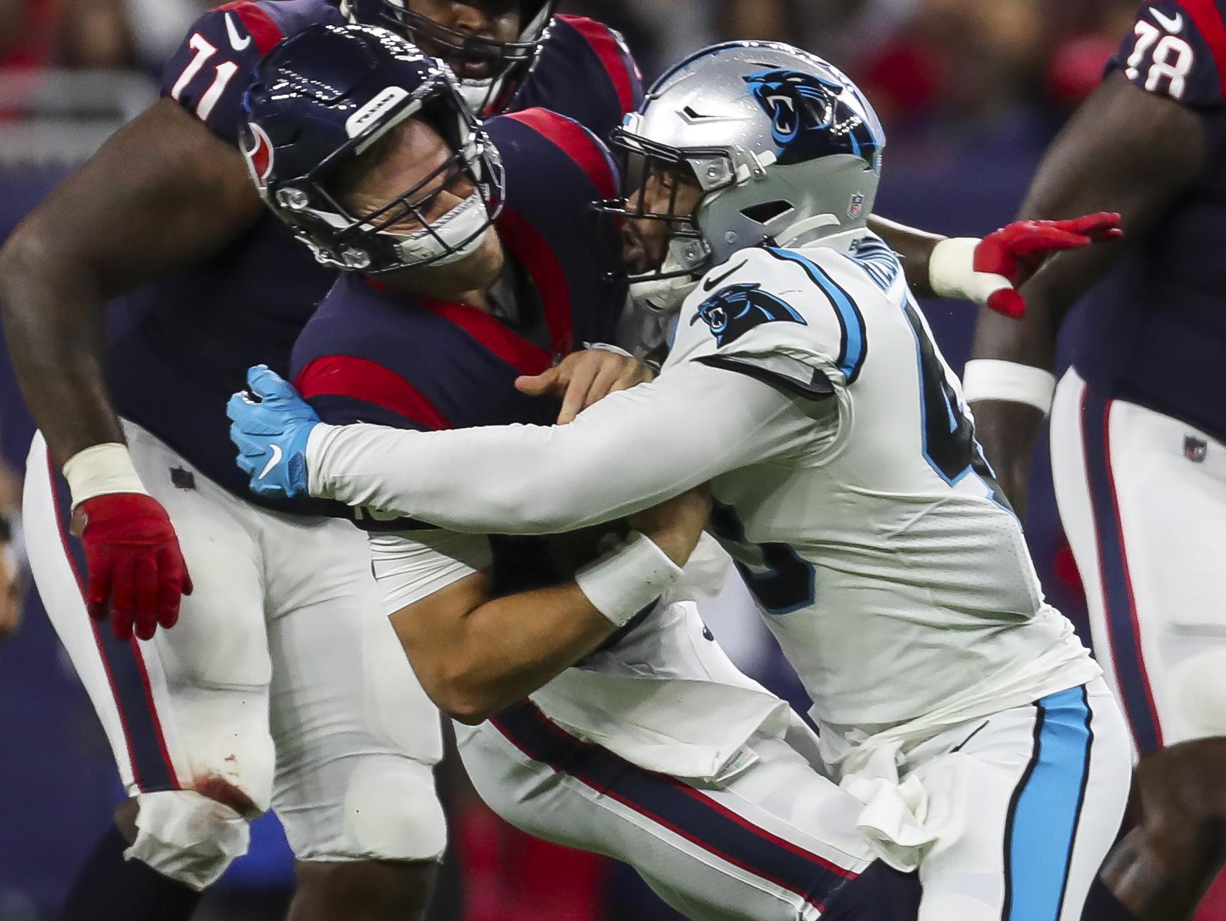 Who is Davis Mills? Texans are turning to their new rookie QB vs. the  Panthers