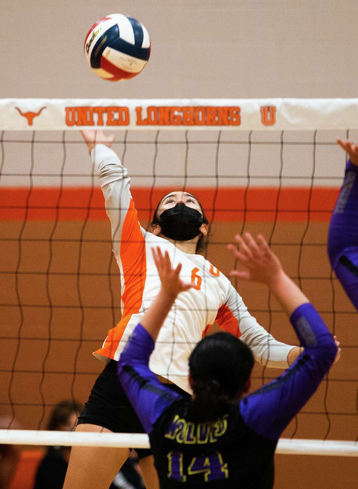 Victoria Michaelangeli and the United Lady Longhorns aim to remain perfect in district play as they visit Nixon on Tuesday.