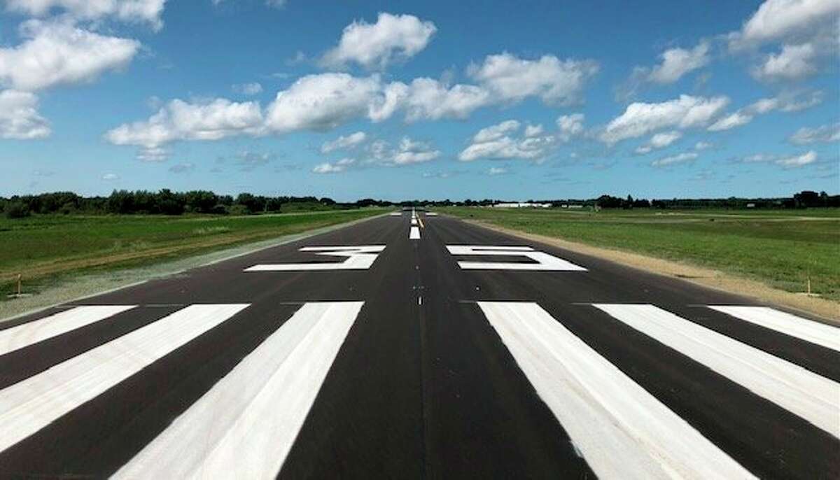 The Huron County Memorial Airport will be hosting an open house in October, the first such event since before the COVID-19 started. Guests will be allowed to walk along the newly repaved runway during the open house. (Tribune File Photo)