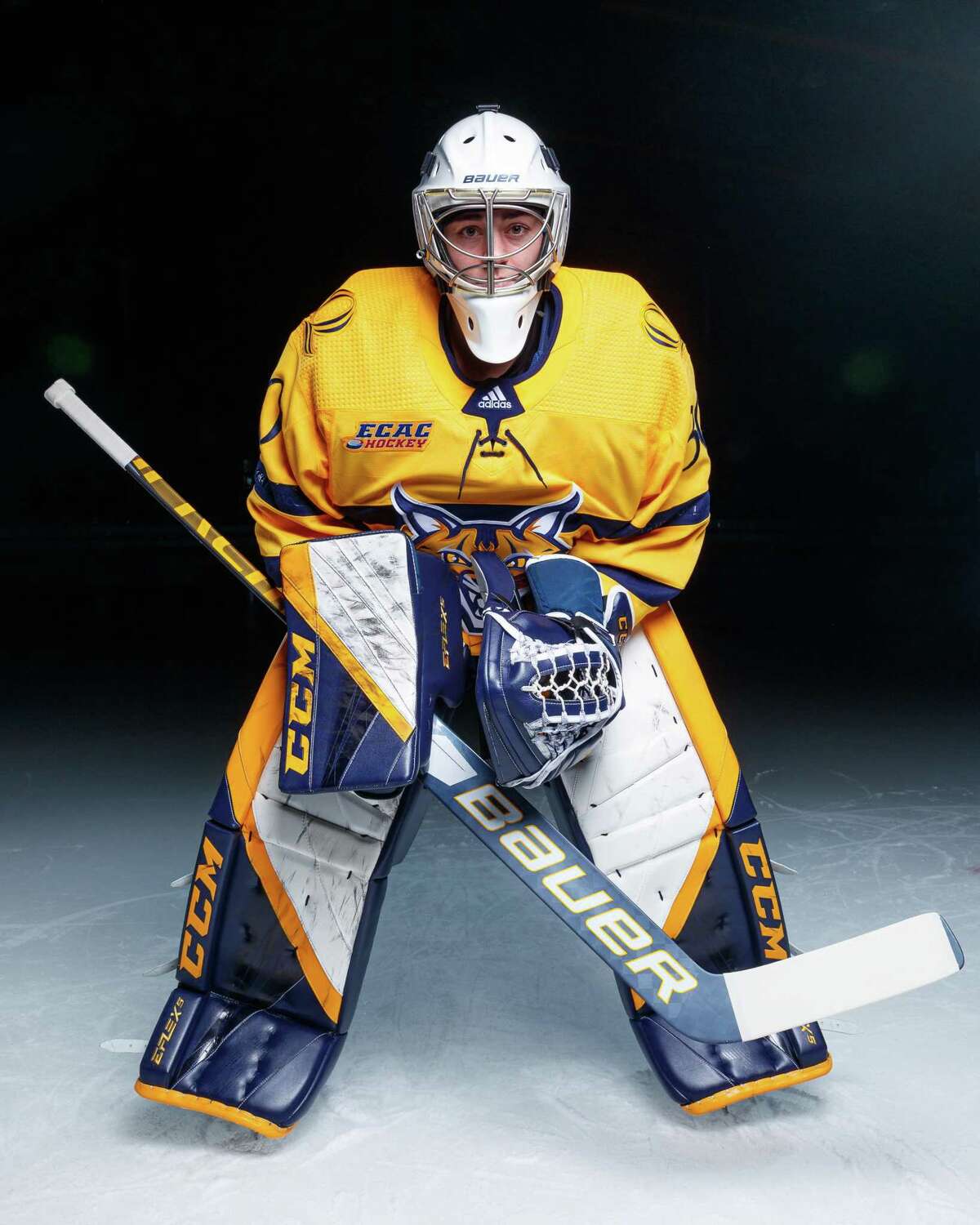 Quinnipiac Hockey Goalie Credited With Goal Herself