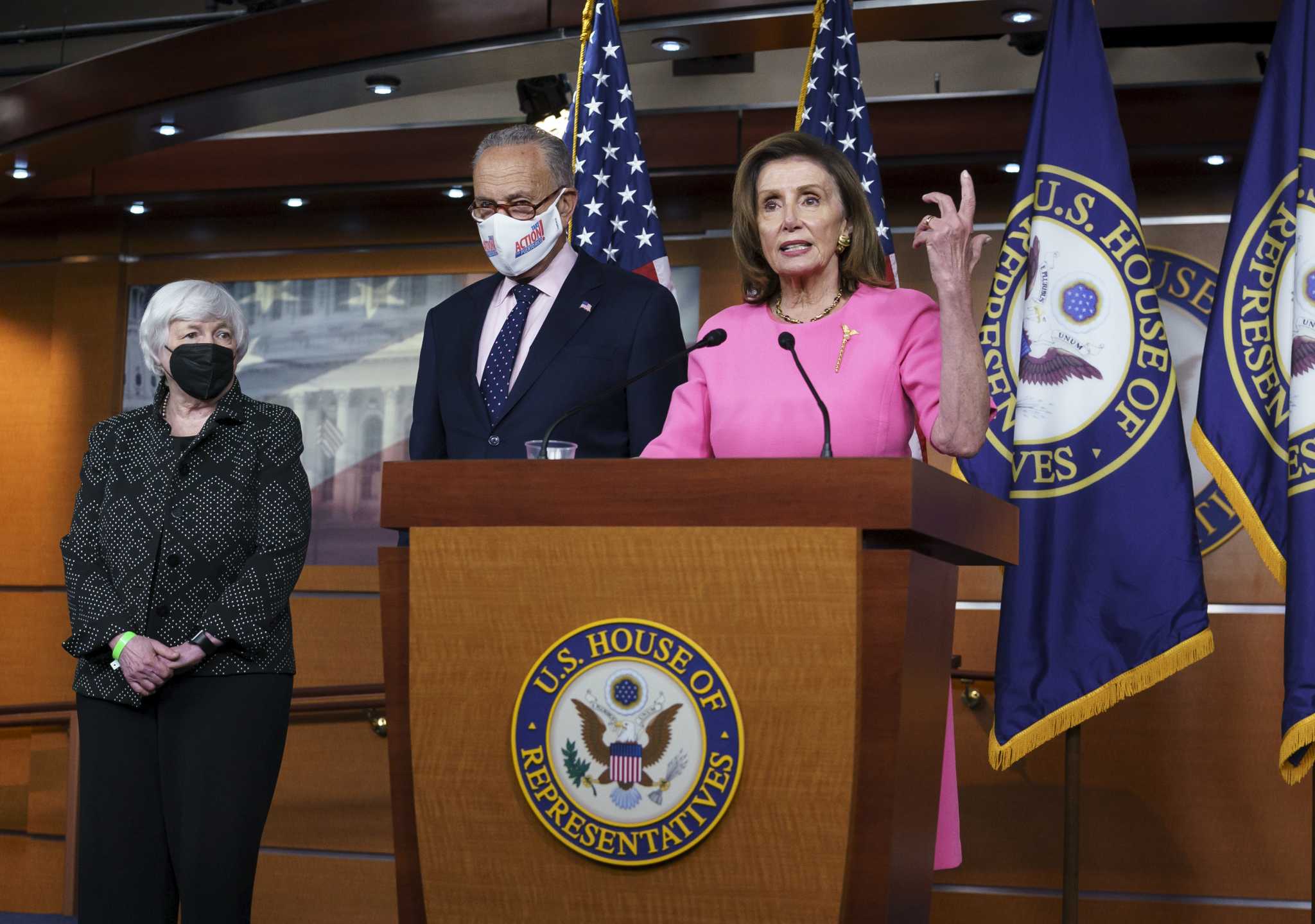 Nancy Pelosi drama with Chuck Schumer creates issues for Biden's agenda