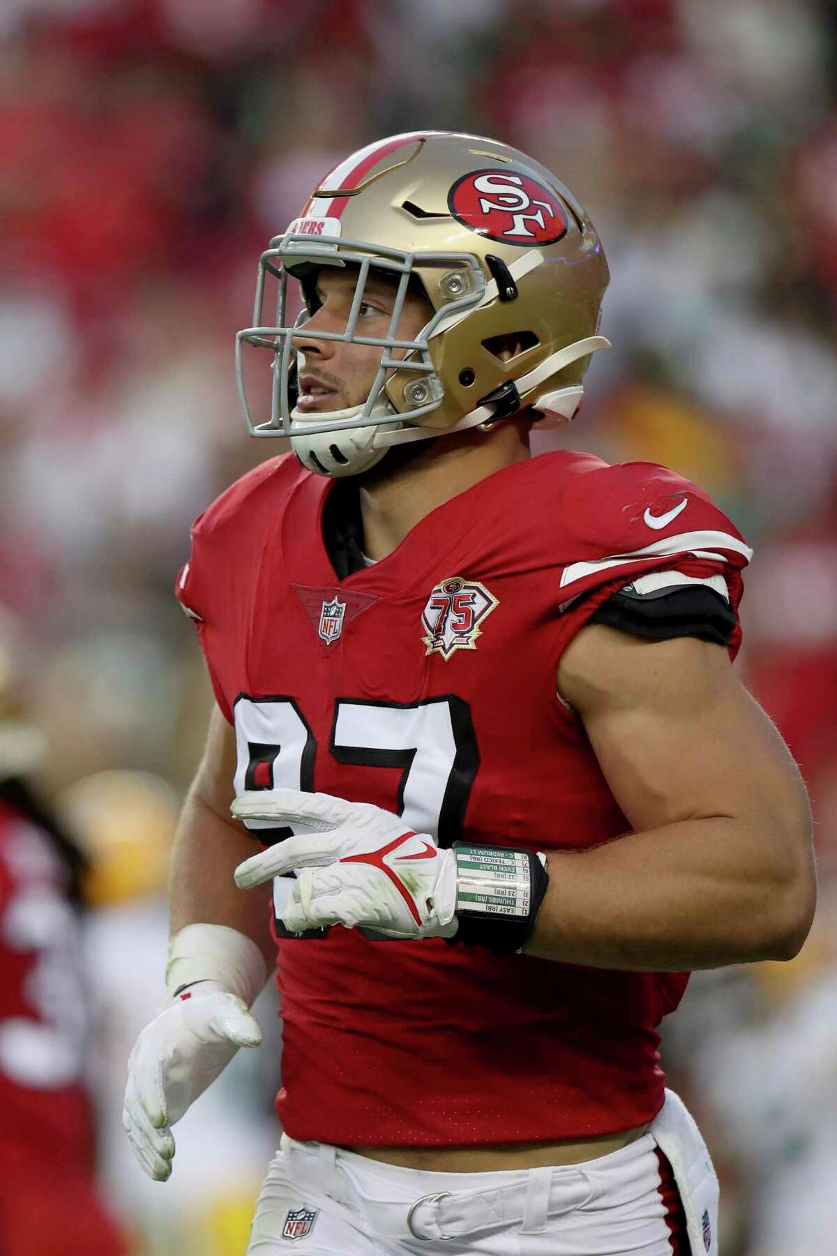 49ers DE Nick Bosa Making Run at Records, Awards – NBC Bay Area