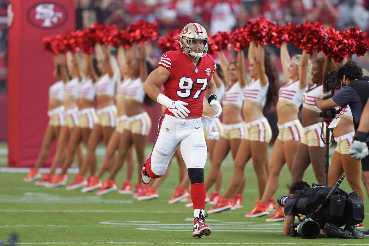 49ers DE Nick Bosa Making Run at Records, Awards – NBC Bay Area