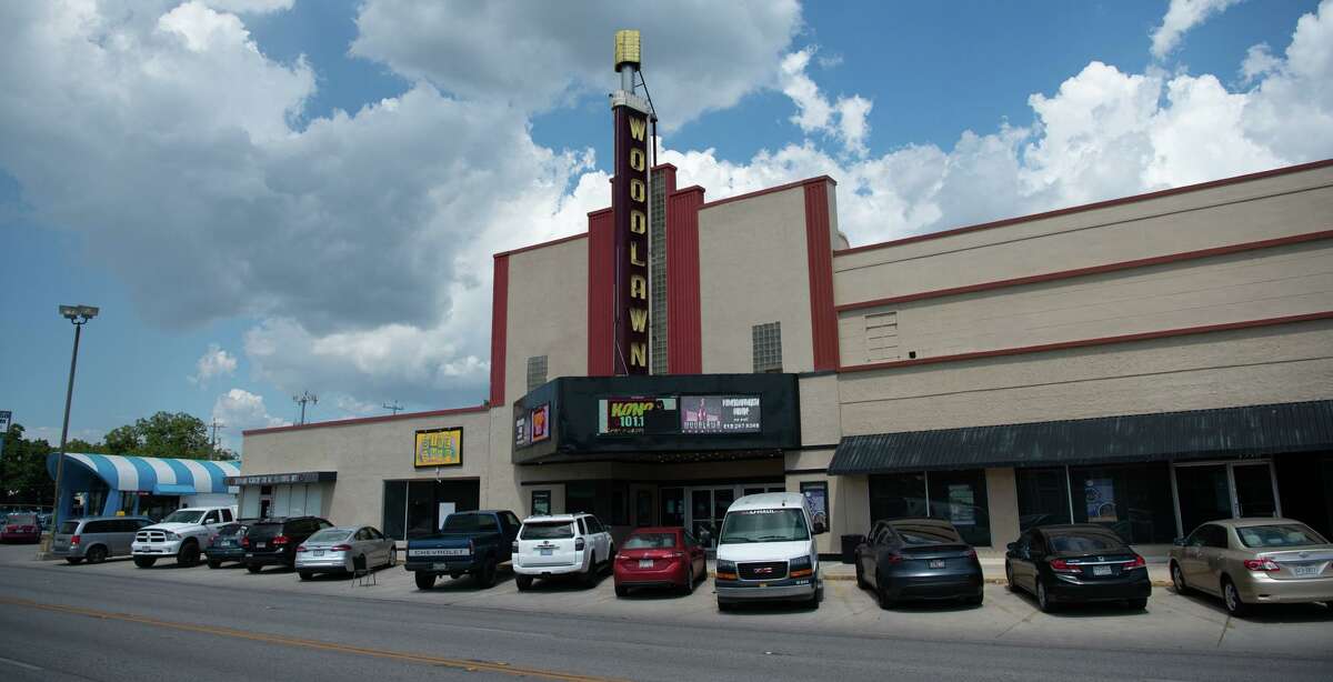 The Woodlawn Theatre, which opened in 1945 as a movie theater, is on Fredericksburg Road in the Deco District.