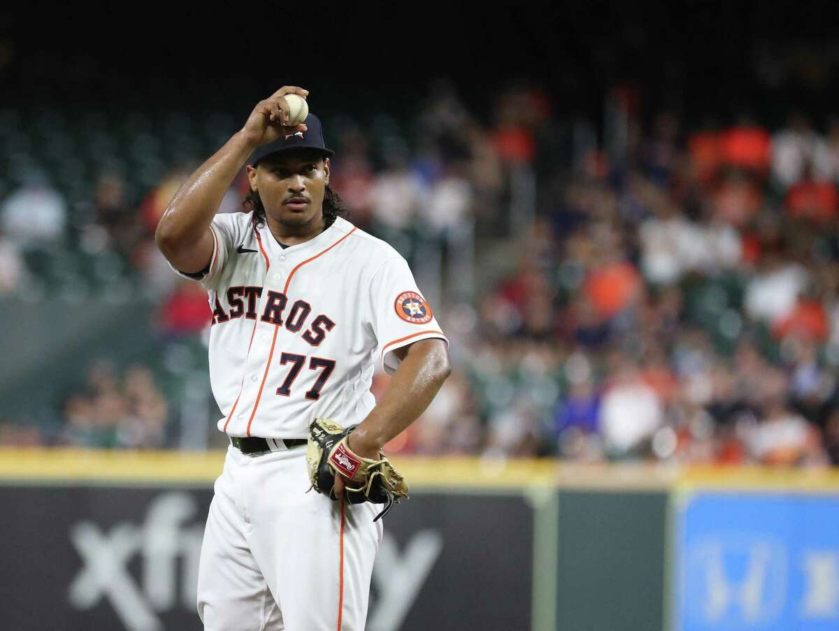 Starting pitcher Luis Garcia was far from his best Wednesday night as the Astros lost for the fifth time in six games, falling 7-0 to the Rays.
