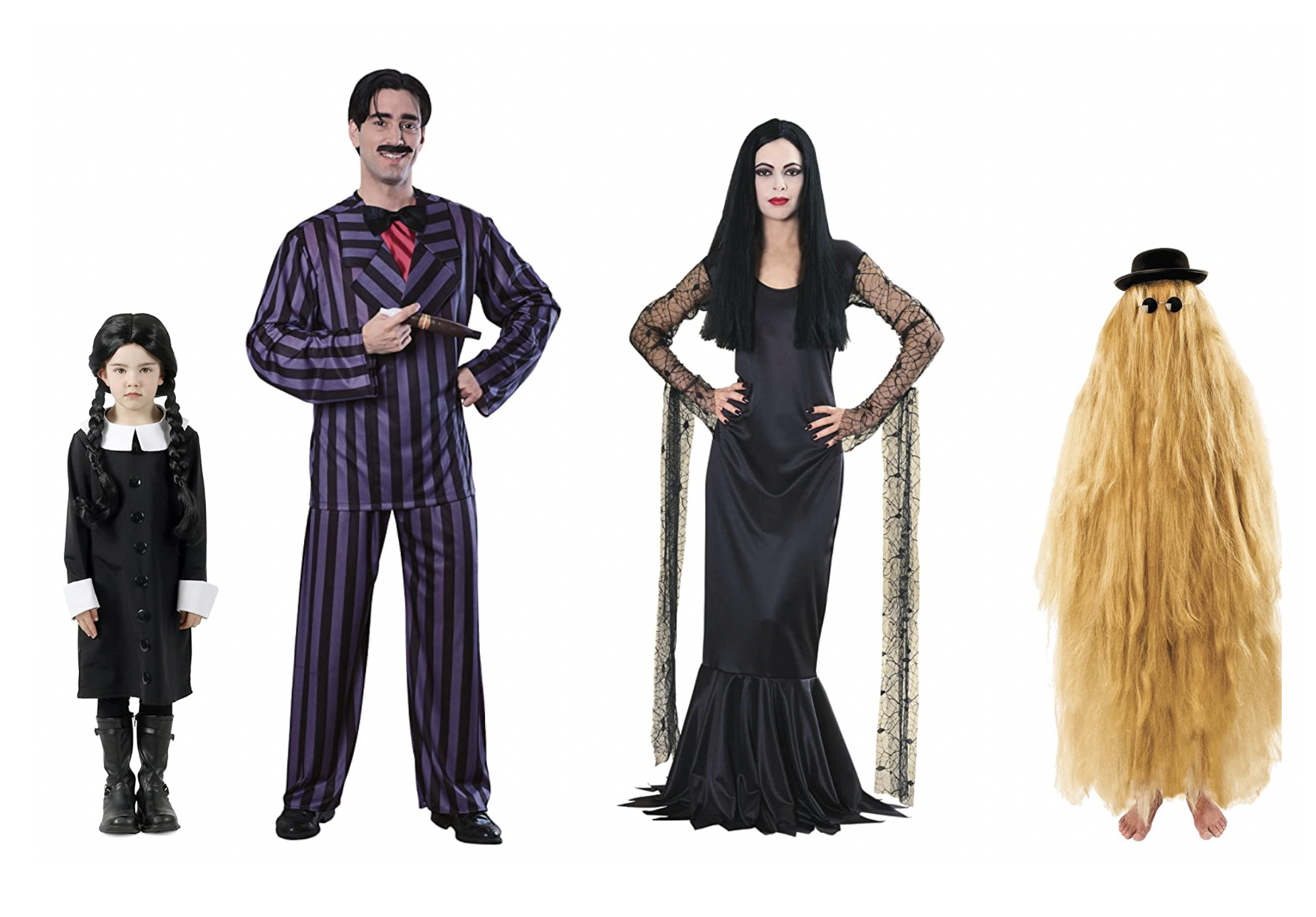 The Addams Family Costume  Addams family costumes, Family halloween  costumes, Adams family halloween