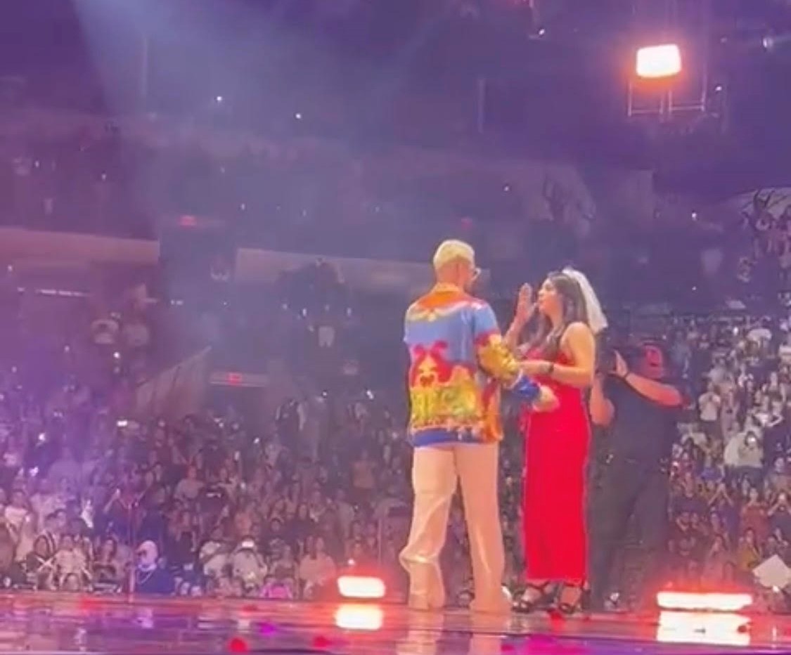 Austin woman had the ‘craziest night of her life’ kissing Maluma on stage during San Antonio concert
